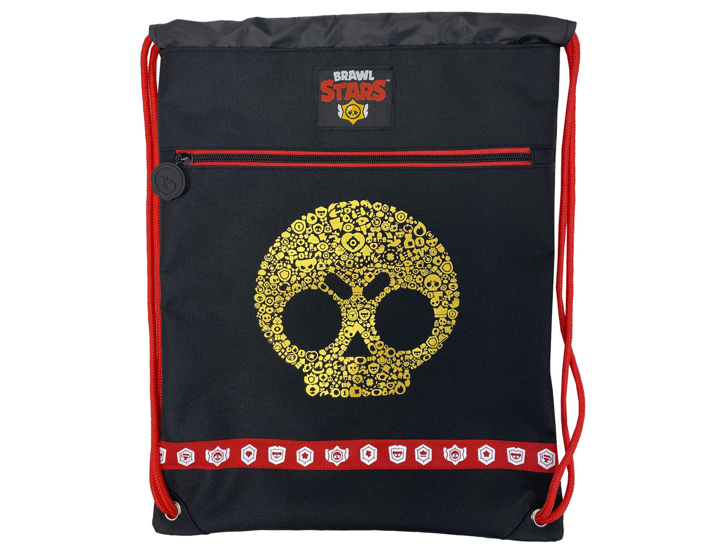 Brawl Stars Turnbeutel 43 × 33 cm Sportbeutel Kinder mit Kordelzug für Schule und Sport