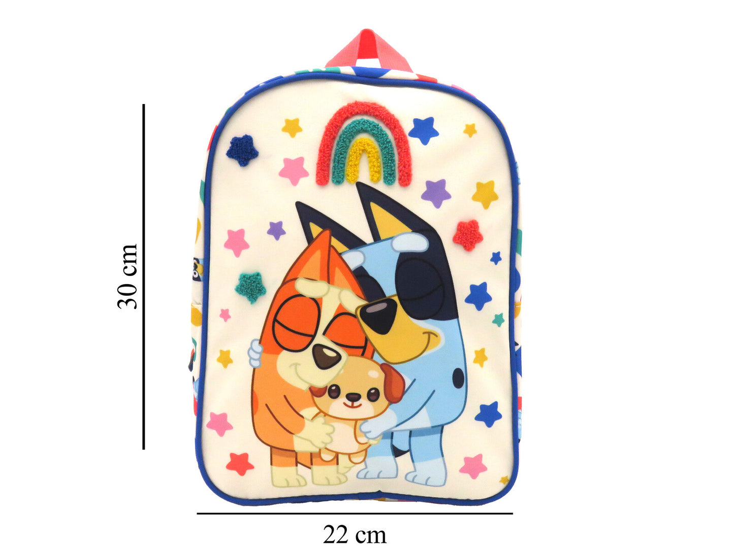 Bluey Kinder Rucksack 30 x 22 cm Vorschulrucksack