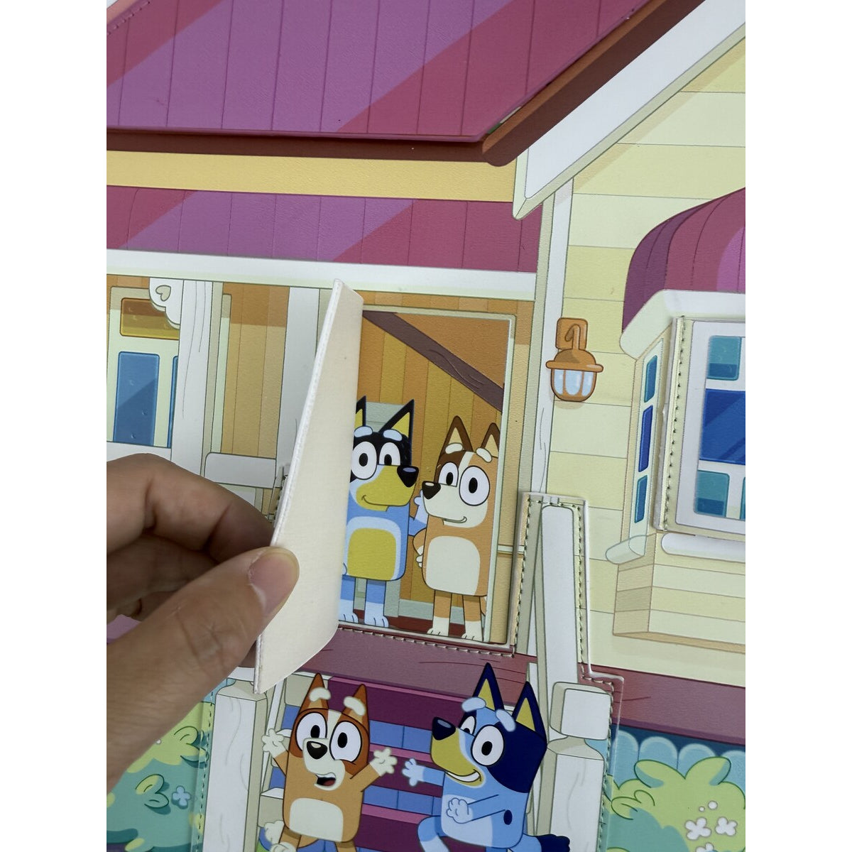 Bluey Kinder Rucksack Kindergarten Vorschulrucksack leicht mit gepolsterten Trägern