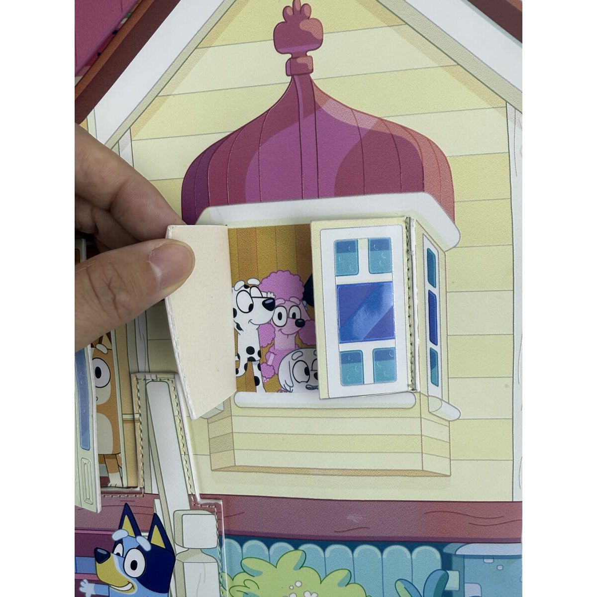 Bluey Kinder Rucksack Kindergarten Vorschulrucksack leicht mit gepolsterten Trägern