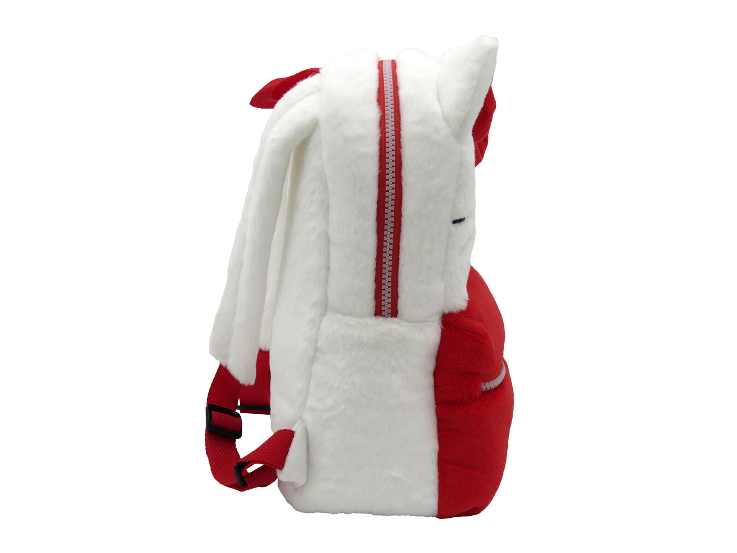 Hello Kitty Plüschrucksack Kinder Rucksack kuschelig mit Reißverschluss