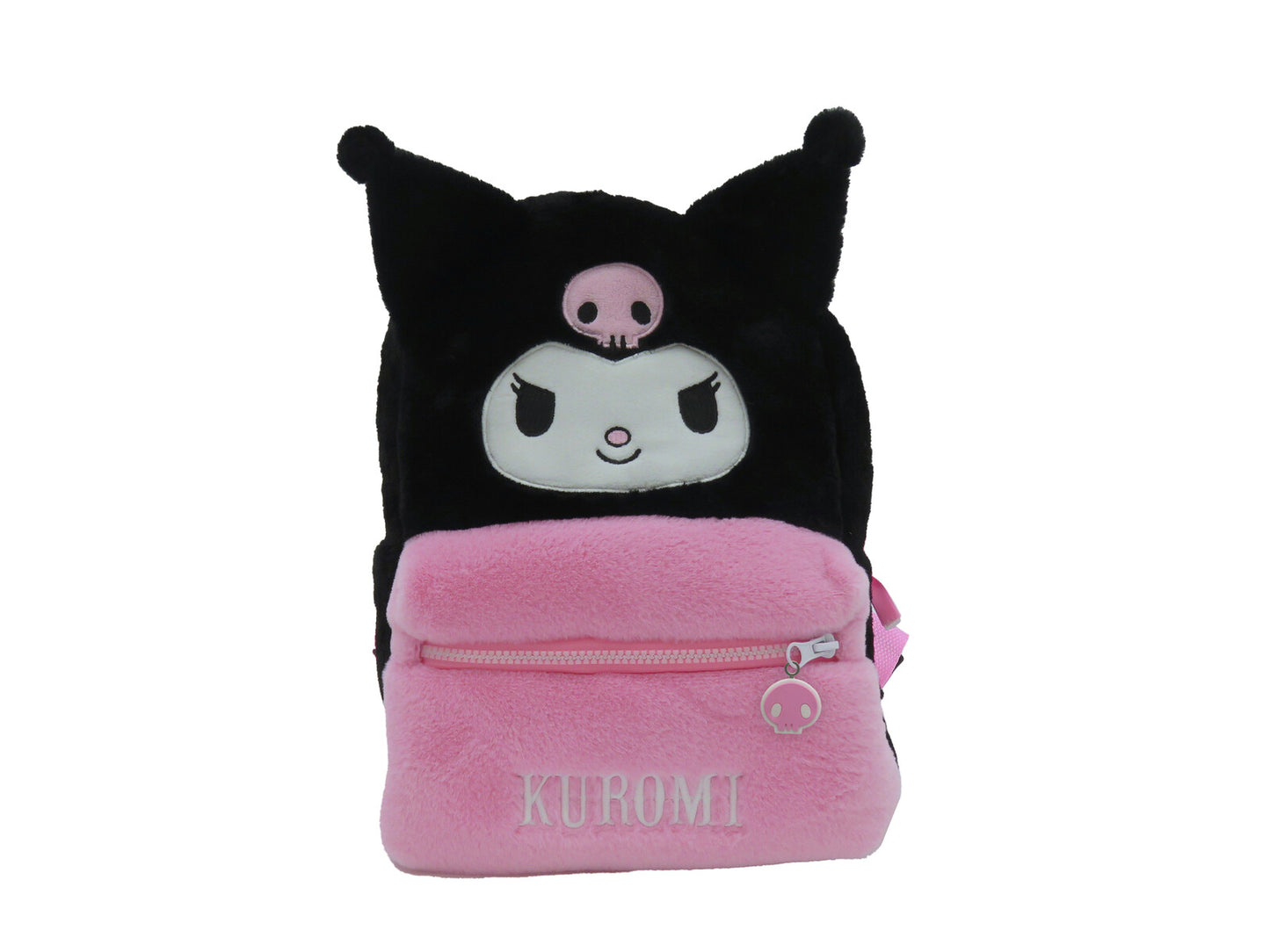 Hello Kitty Plüschrucksack Kinder Rucksack kuschelig mit Reißverschluss