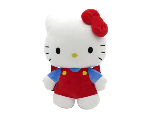 Hello Kitty Plüschrucksack Kinder Rucksack kuschelig mit Reißverschluss