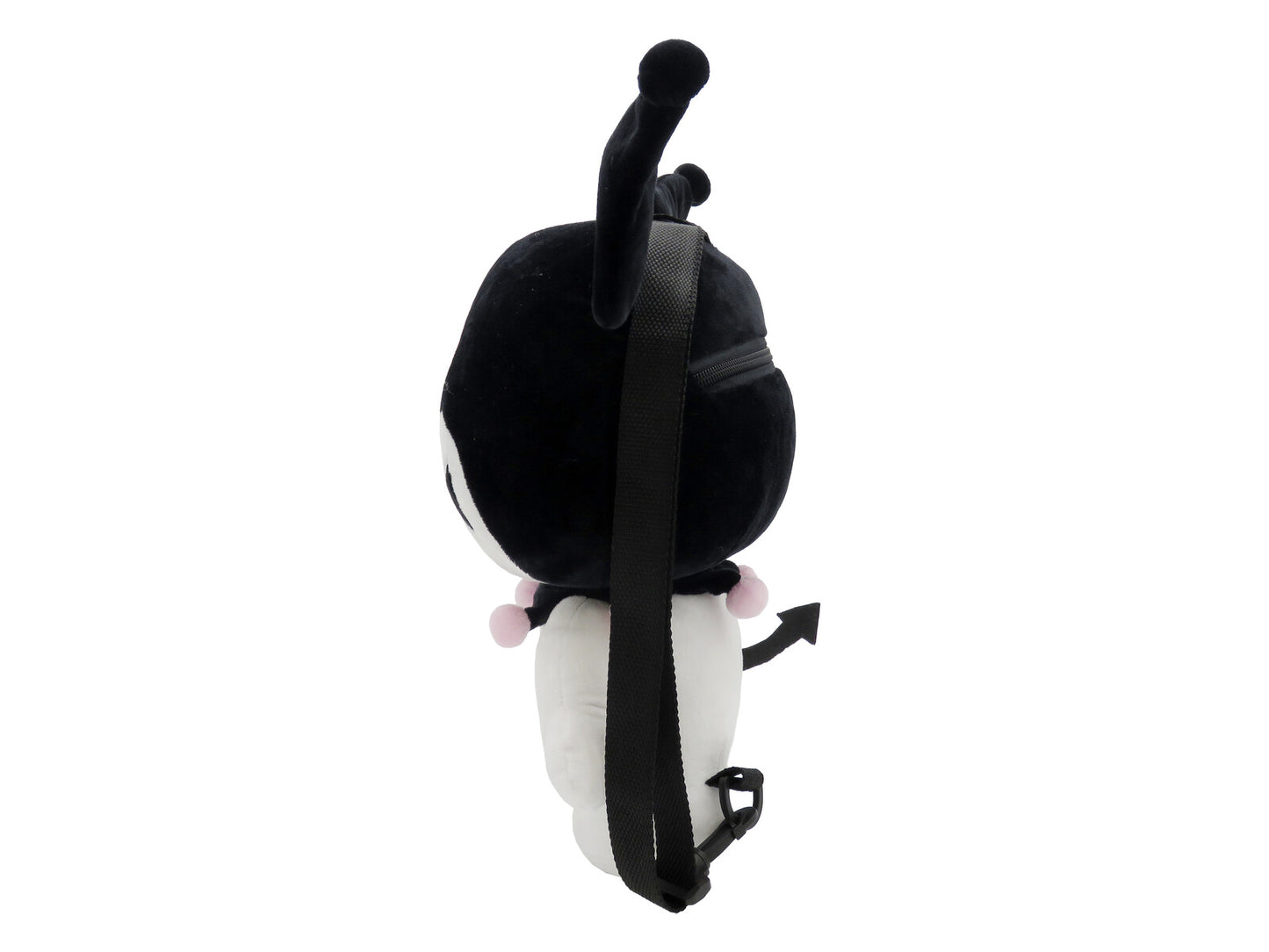 Hello Kitty Kuromi Plüschrucksack Kinder Rucksack kuschelig mit Reißverschluss