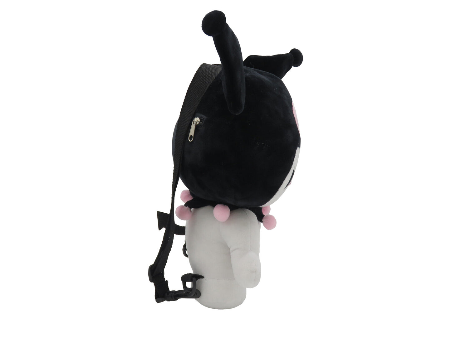 Hello Kitty Kuromi Plüschrucksack Kinder Rucksack kuschelig mit Reißverschluss