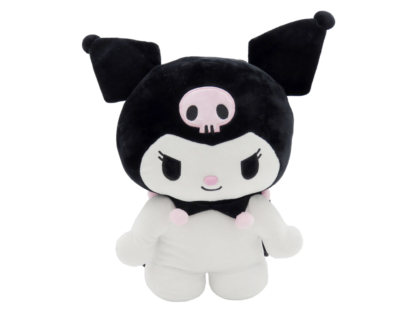 Hello Kitty Kuromi Plüschrucksack Kinder Rucksack kuschelig mit Reißverschluss