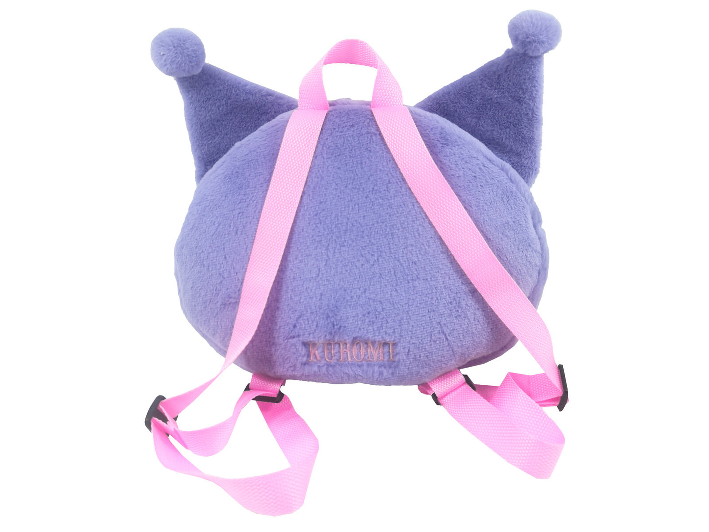 Hello Kitty Kuromi Plüschrucksack Kinder Rucksack kuschelig mit Reißverschluss