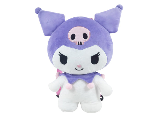 Hello Kitty Kuromi Plüschrucksack Kinder Rucksack kuschelig mit Reißverschluss