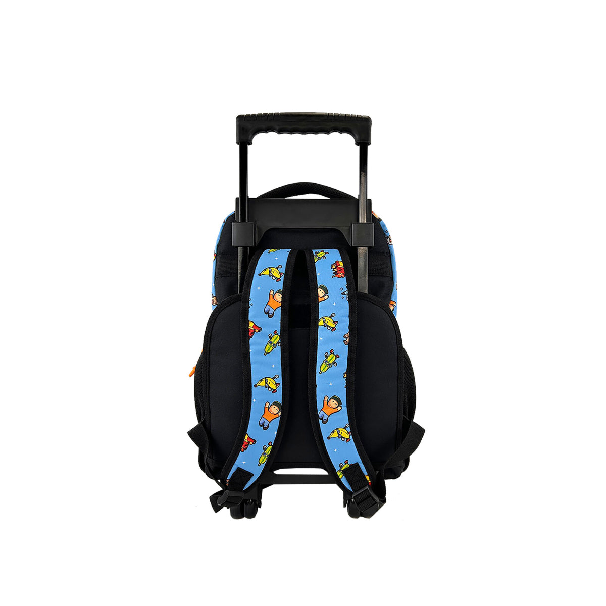Stumble Guys Mochila Trolley Rucksack mit Rollen Schule Ausflug Reise