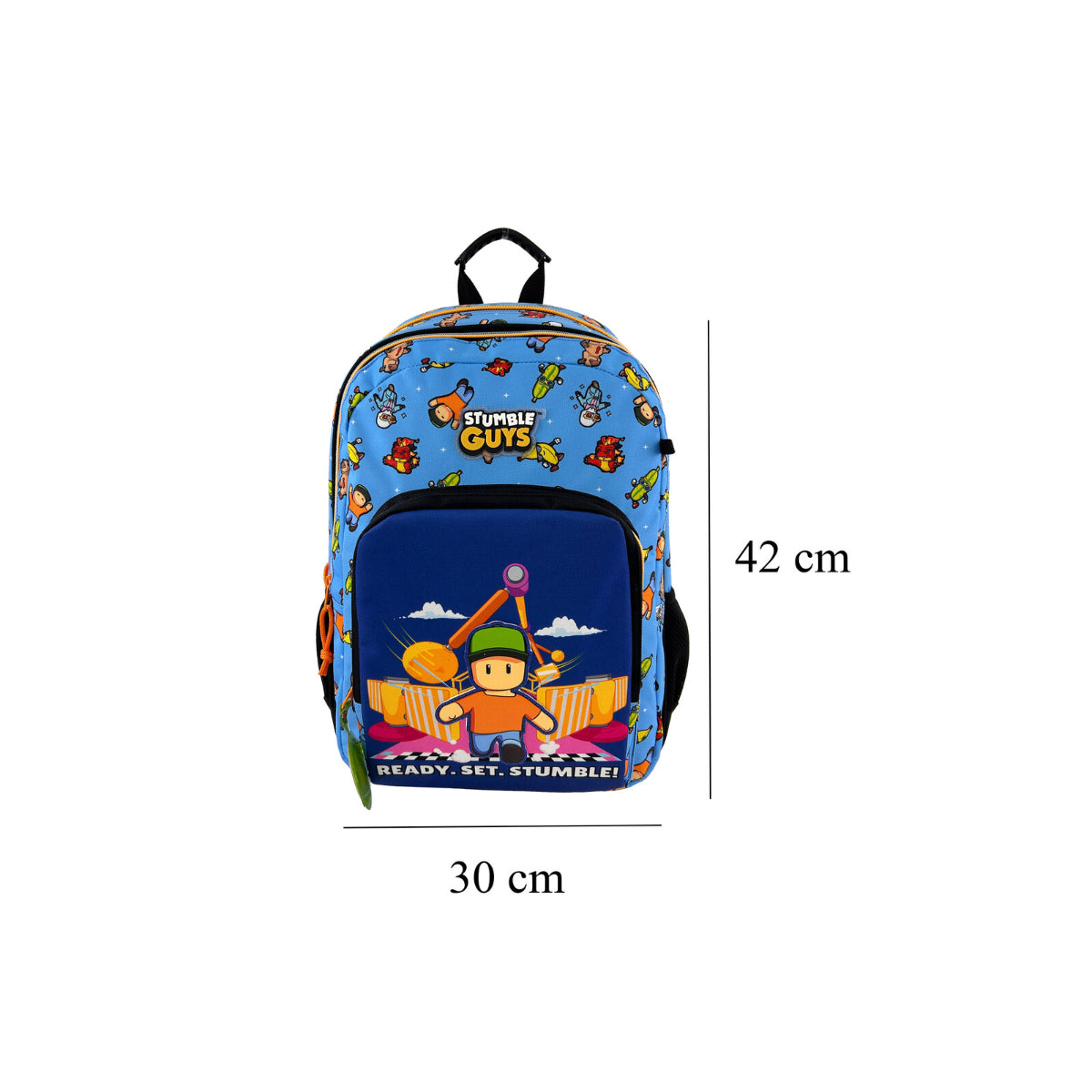 Stumble Guys Schulrucksack Trolleygeeignet Kinder Rucksack 42 cm