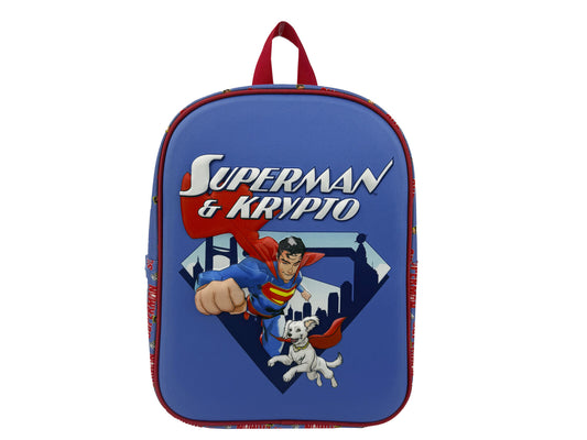 Superman Kinder Rucksack Kindergartenrucksack mit Hauptfach