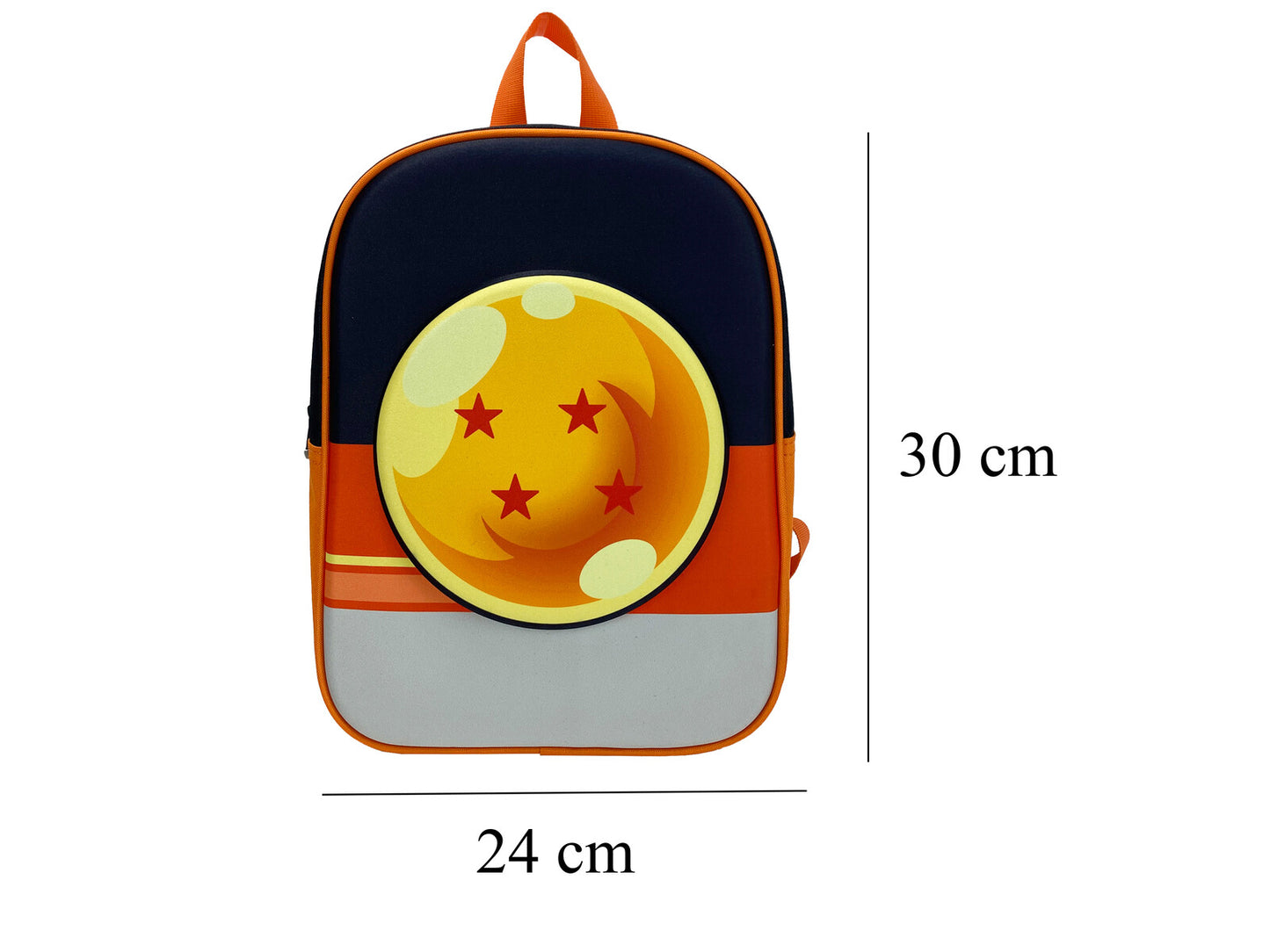 Dragon Ball Kinderrucksack 24x30 cm, Rucksack für Kinder