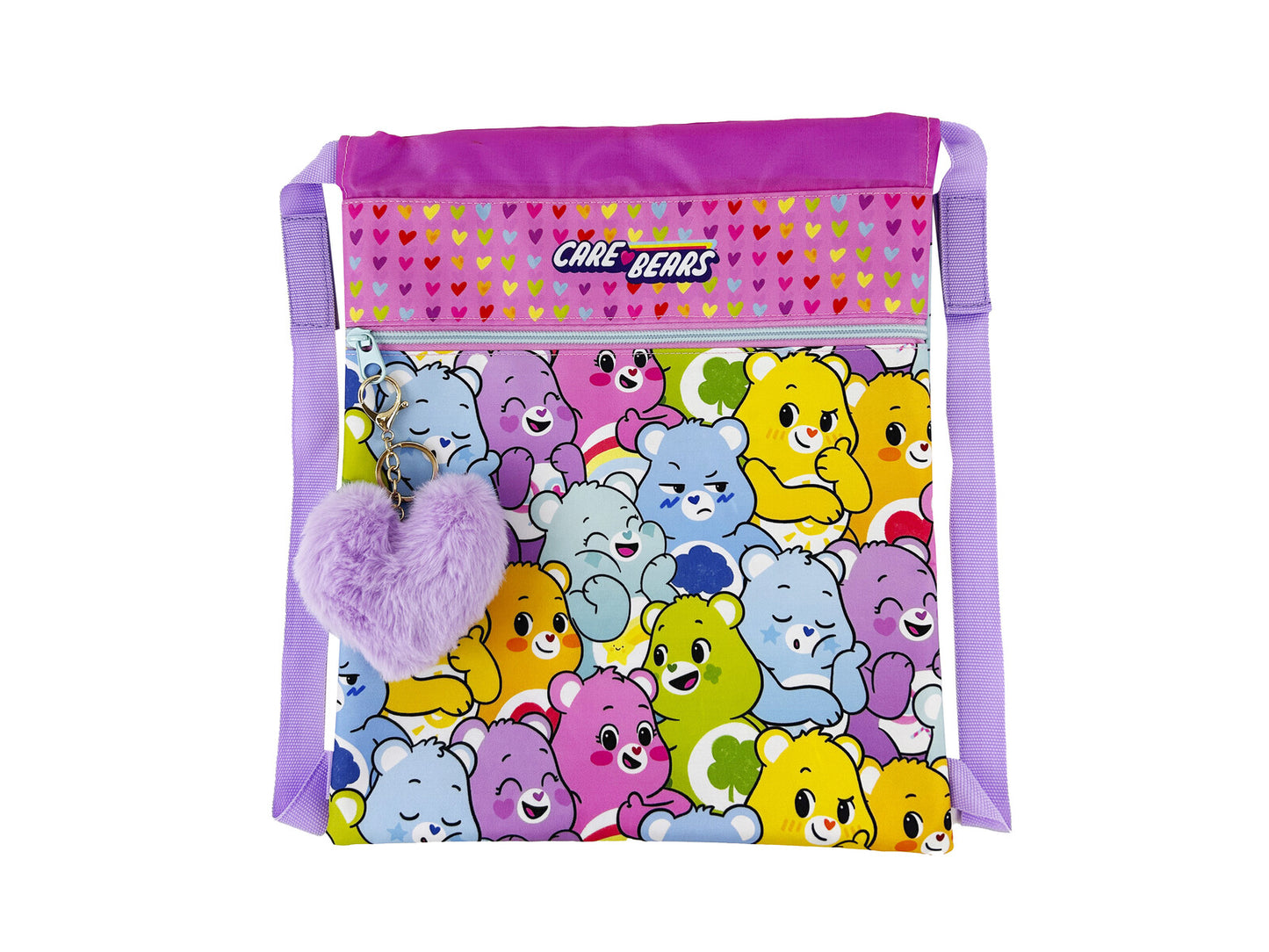 Die Glücksbärchis Turnbeutel 35 × 30 cm Sportbeutel Kinder mit Kordelzug
