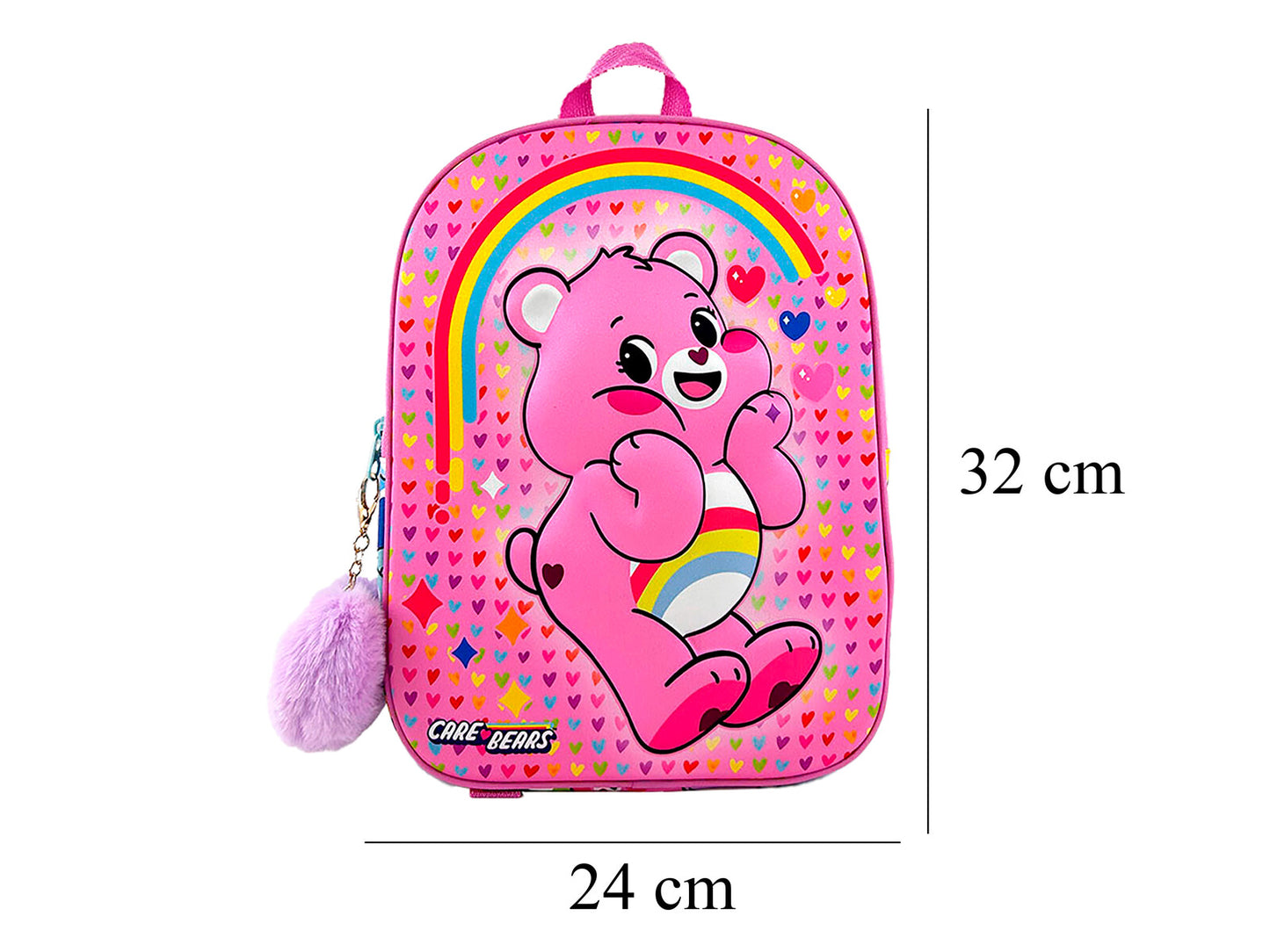 Die Glücksbärchis Kinder Rucksack Kindergartenrucksack mit Hauptfach