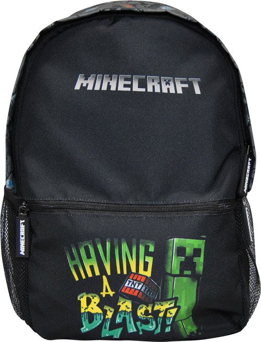 Minecraft Rucksack mit Mehrfächer Schule Tasche Sporttasche Cool Bag
