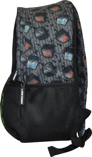 Minecraft Rucksack mit Mehrfächer Schule Tasche Sporttasche Cool Bag