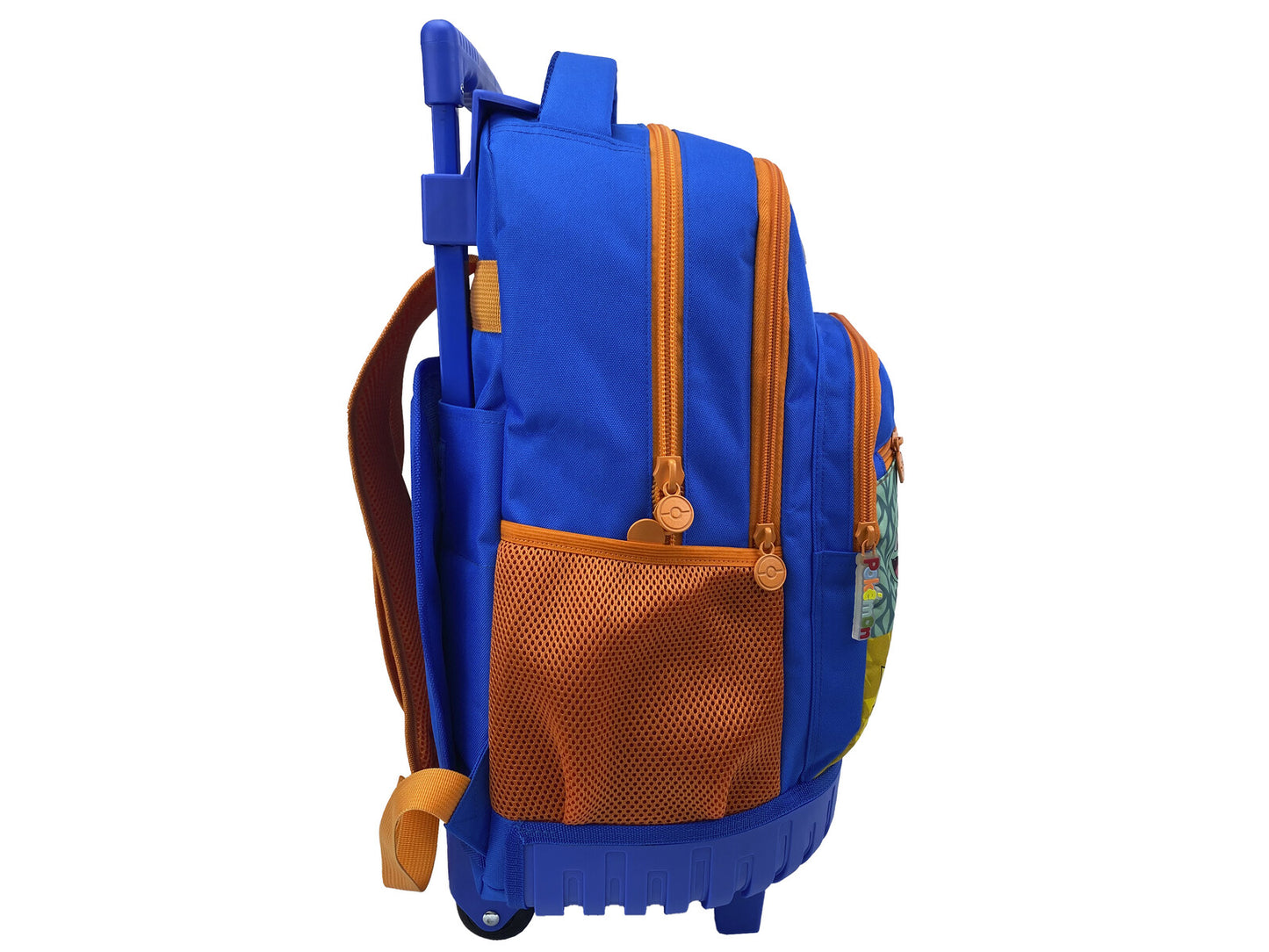 Pokémon Trolley Rucksack Kinder 52 cm Schulrucksack mit Rollen Teleskopgriff 3 Fächer