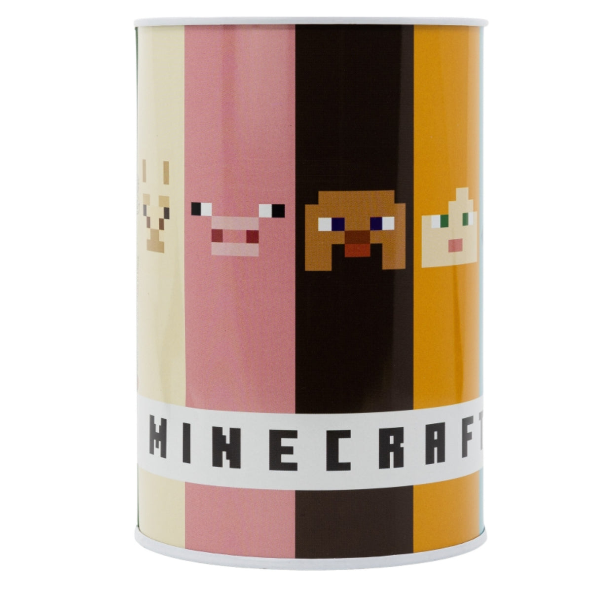 Minecraft Metall Spardose Geldbox für Kinder mit Motivdesign