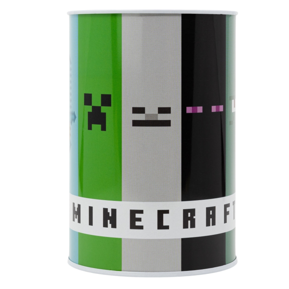 Minecraft Metall Spardose Geldbox für Kinder mit Motivdesign
