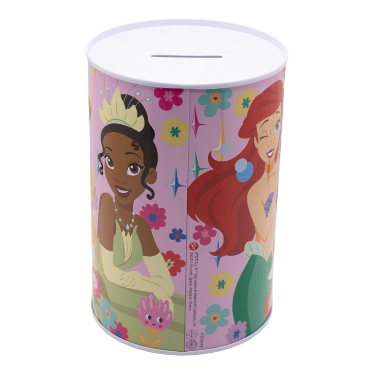 Disney Princess Spardose bedruckt aus Metall 15 × 10 × 10 cm