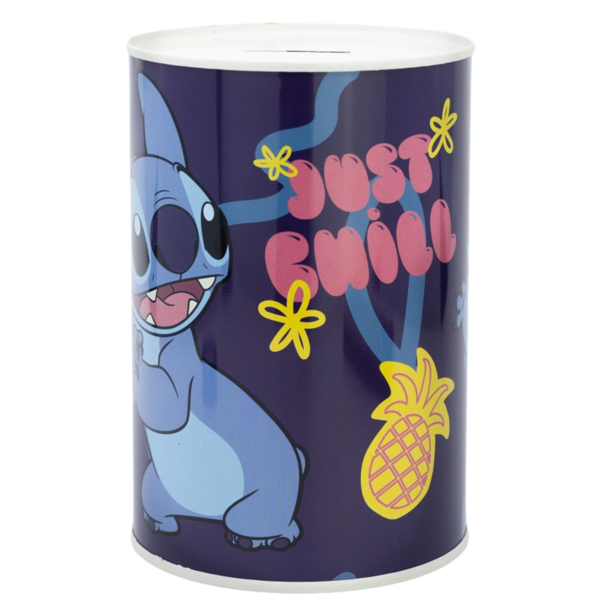 Disney Stitch Spardose bedruckt aus Metall 15 × 10 × 10 cm