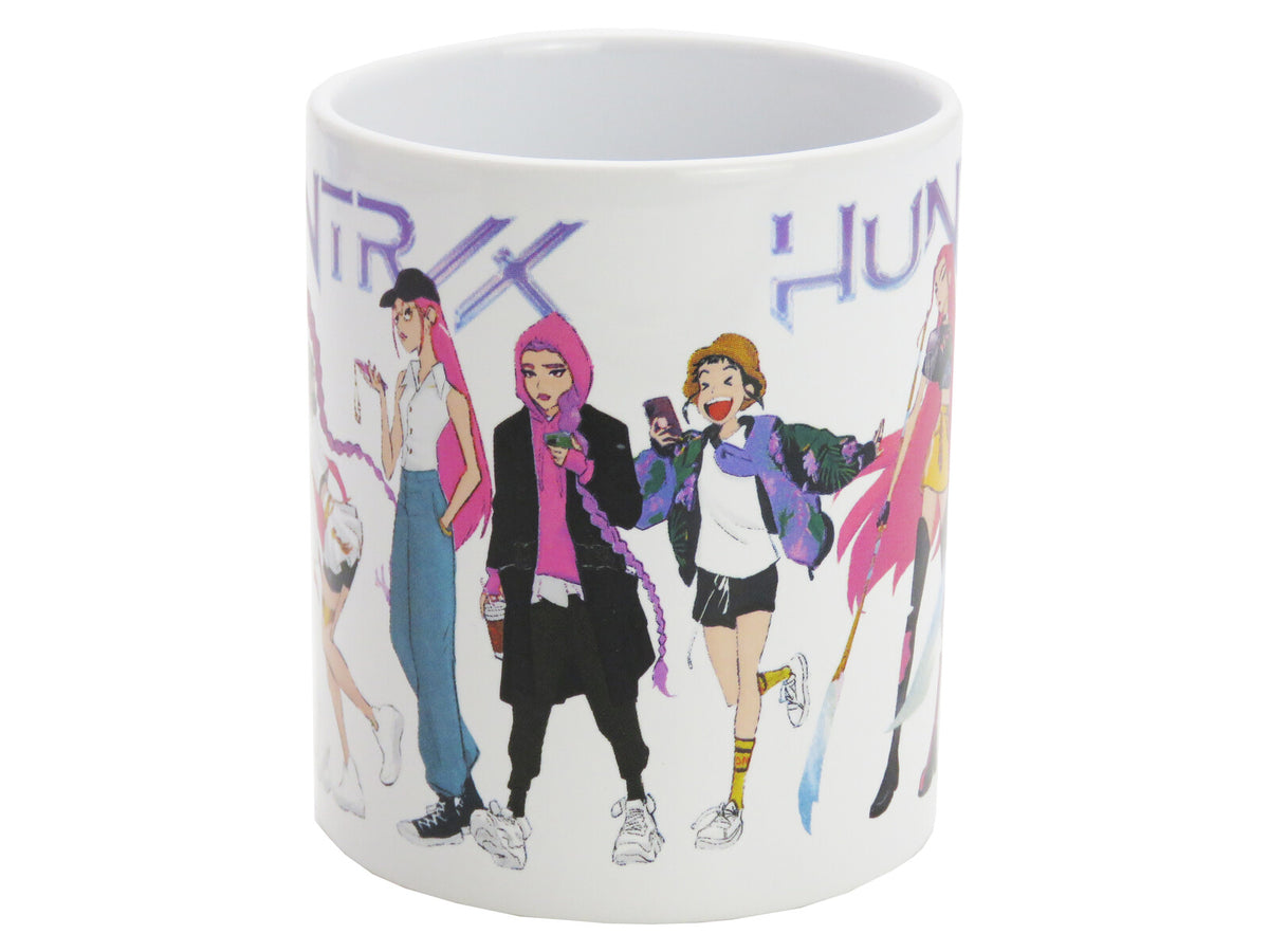 K-Pop Demon Hunters Huntrix Tasse 325 ml für Frühstück Zuhause Büro und Freizeit