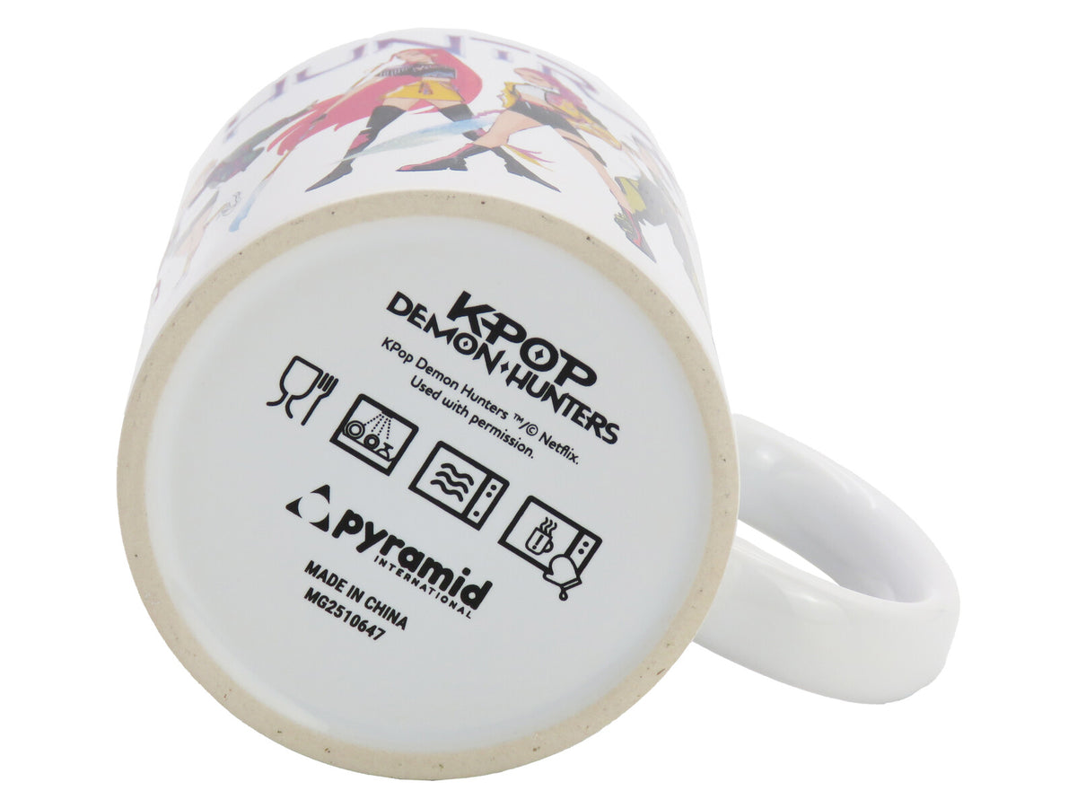 K-Pop Demon Hunters Huntrix Tasse 325 ml für Frühstück Zuhause Büro und Freizeit