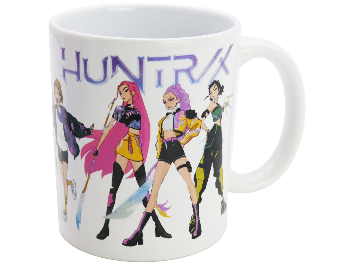 K-Pop Demon Hunters Huntrix Tasse 325 ml für Frühstück Zuhause Büro und Freizeit