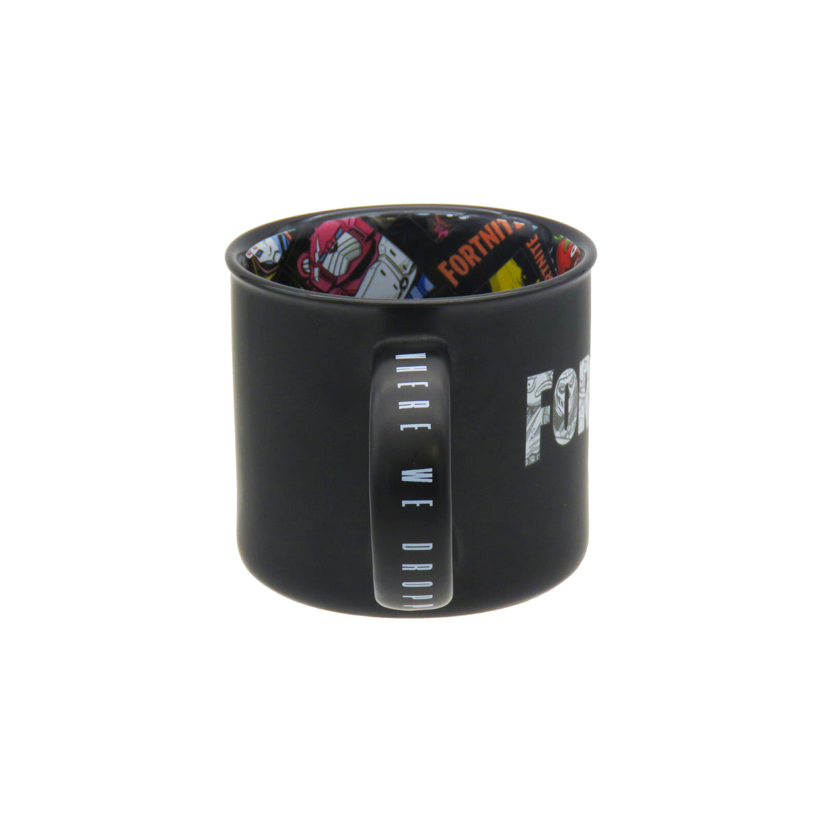 Fortnite Jumbo Tasse 430 ml Keramik Becher Where We Droppin Kaffeetasse