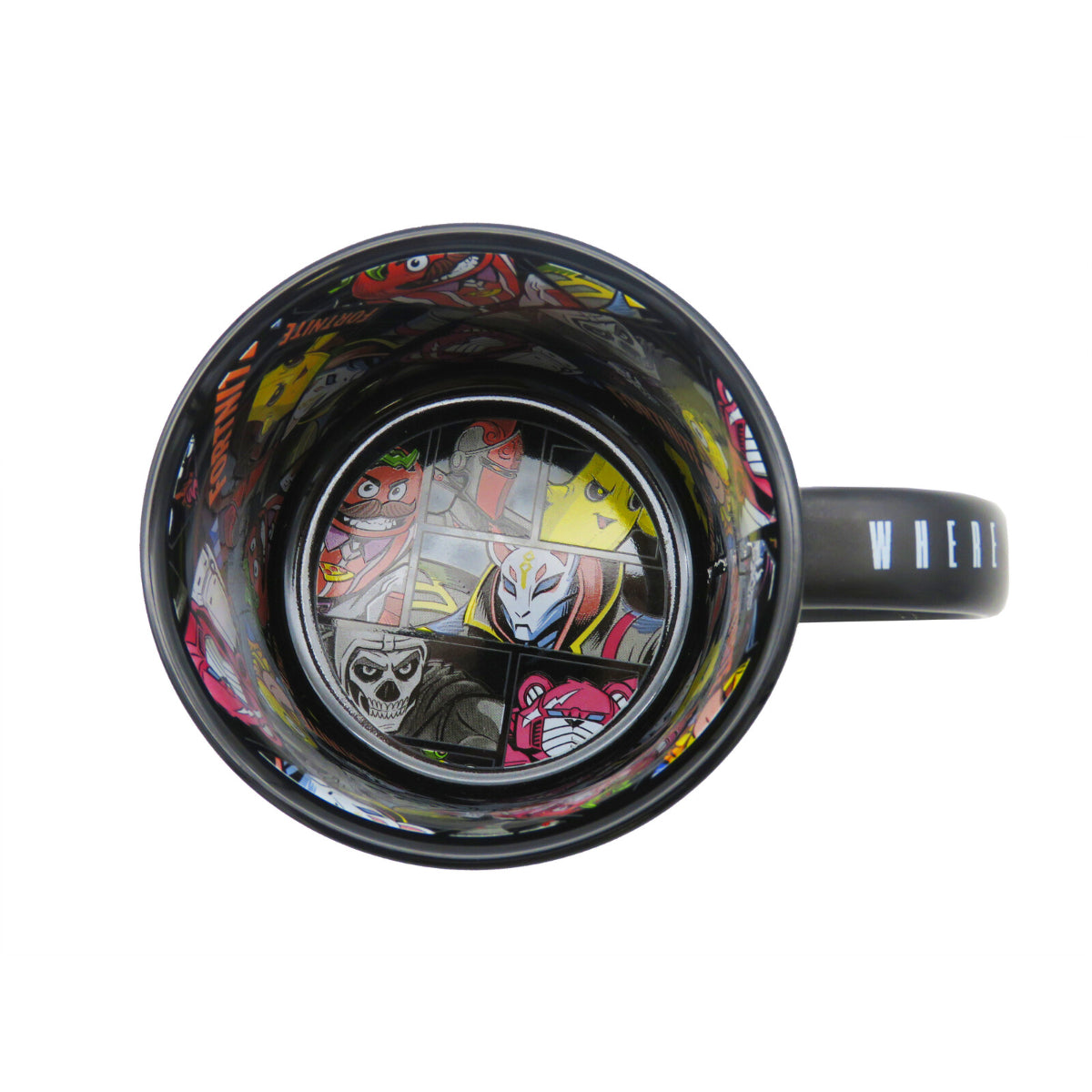 Fortnite Jumbo Tasse 430 ml Keramik Becher Where We Droppin Kaffeetasse
