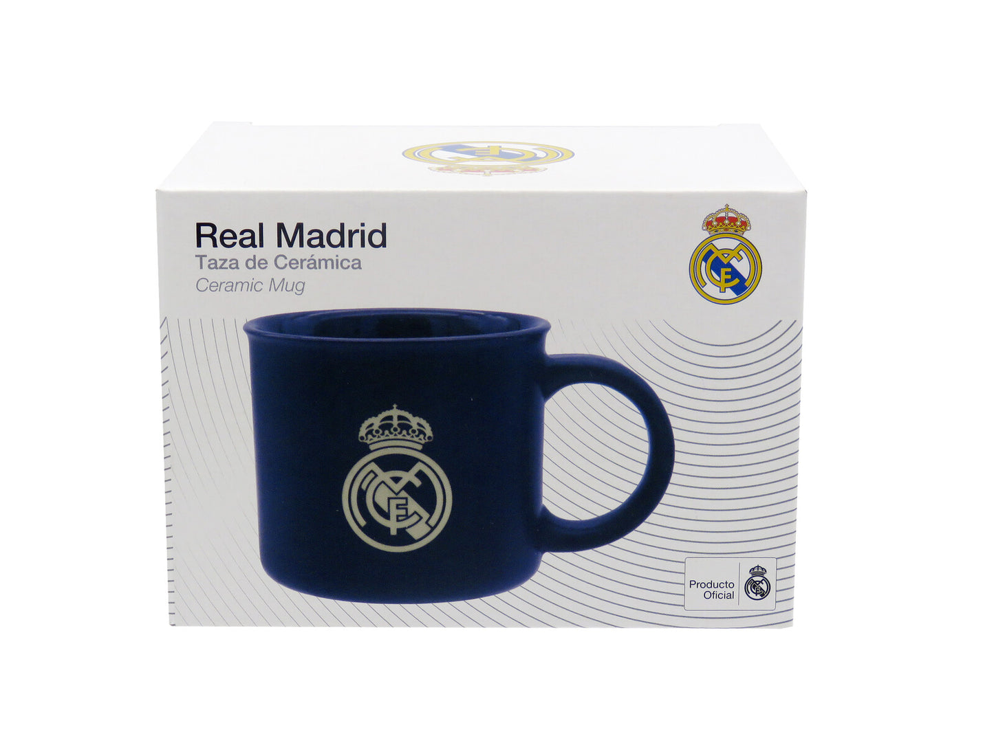 Real Madrid Kaffeetasse Jumbo 430 ml Becher Frühstückstasse Geschenk
