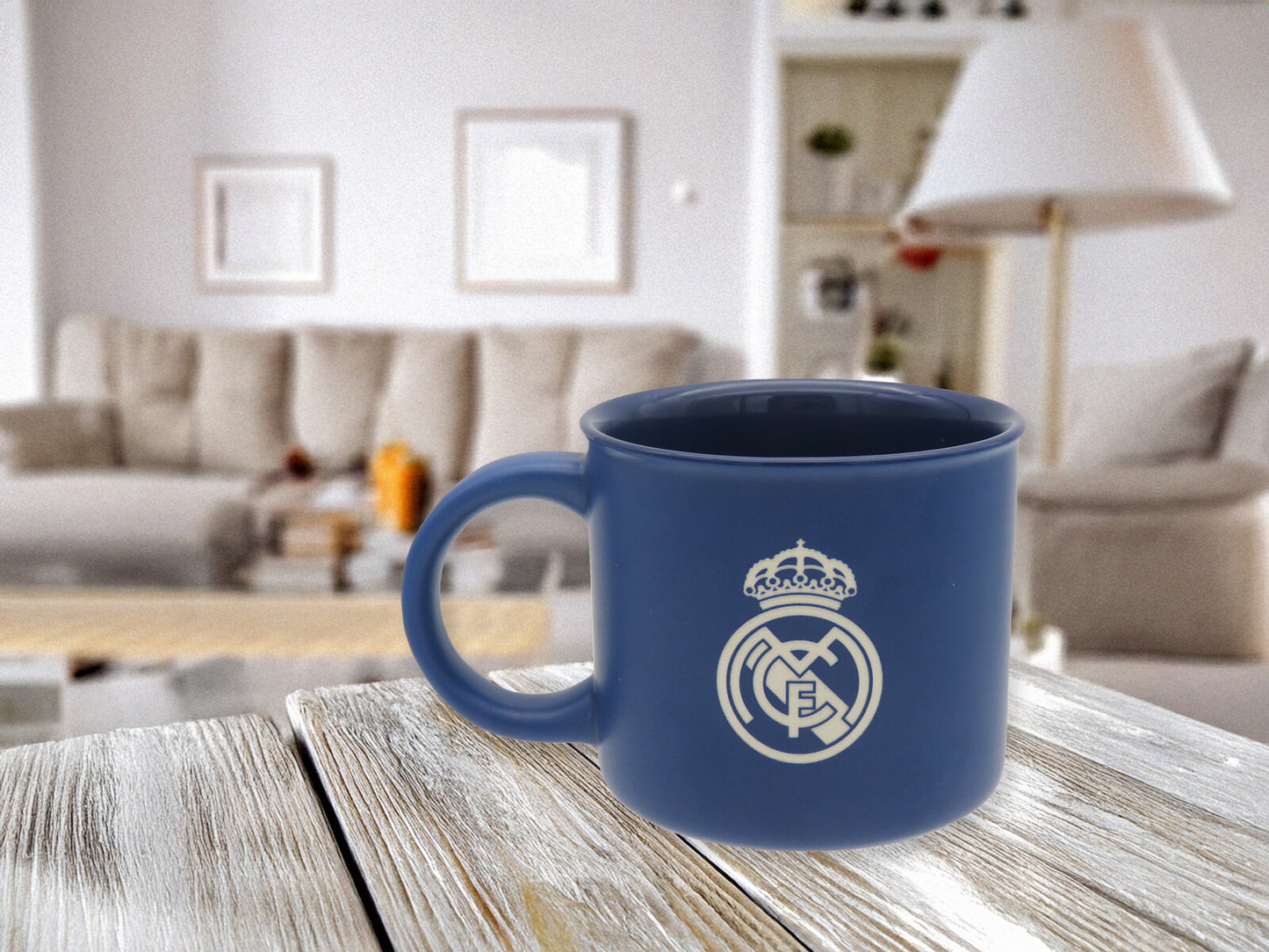 Real Madrid Kaffeetasse Jumbo 430 ml Becher Frühstückstasse Geschenk