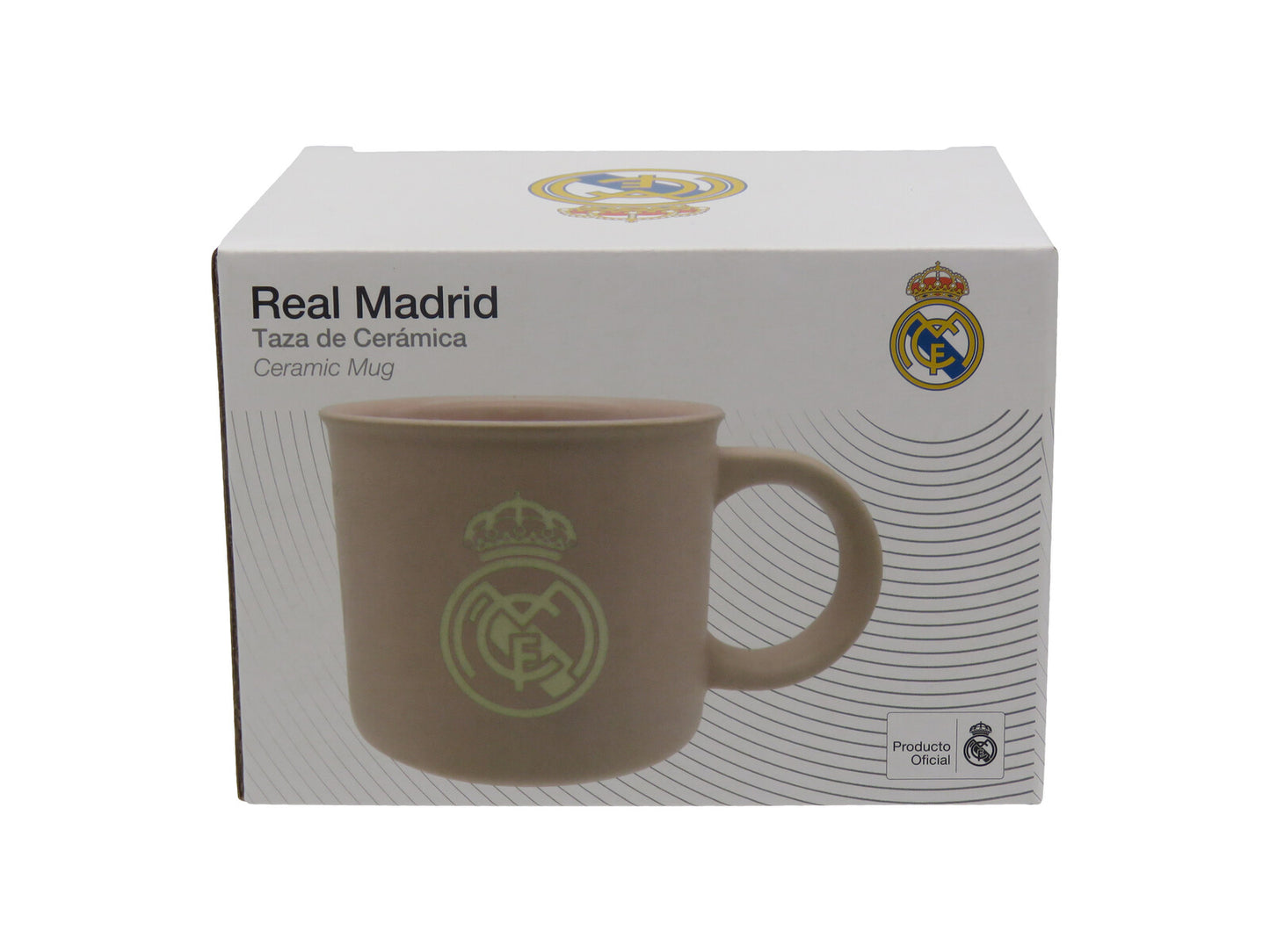 Real Madrid Kaffeetasse Jumbo 430 ml Becher Frühstückstasse Geschenk