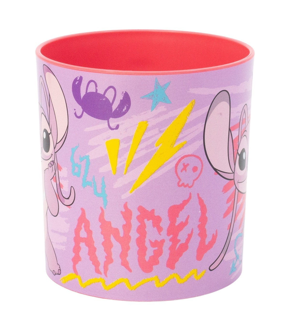 Disney Stitch Angel Micro Mug 390 ml Kinderbecher Mikrowellenbecher