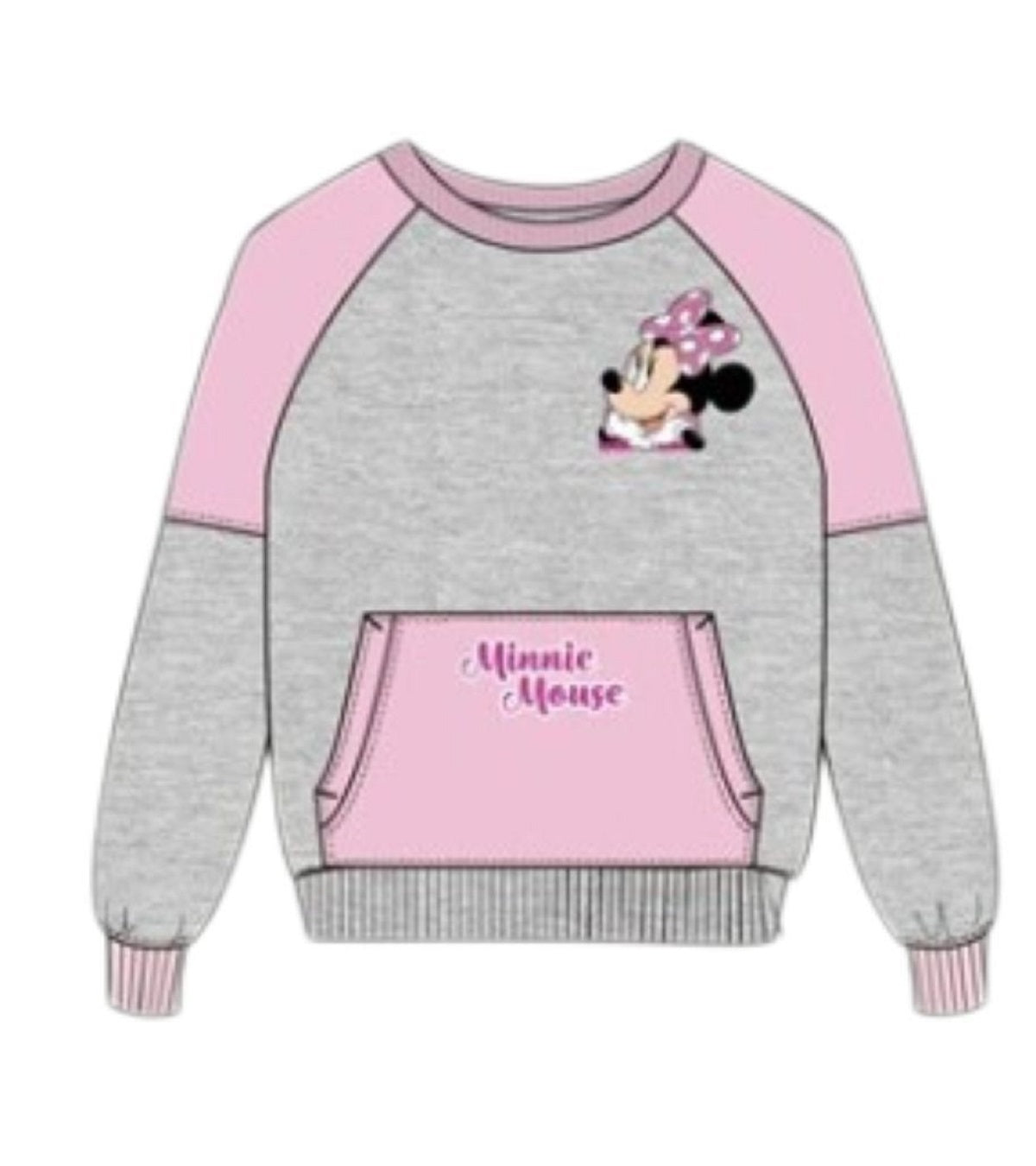 Disney Minnie Mädchen Pullover – Bequemer Sweater für Schule & Freizeit