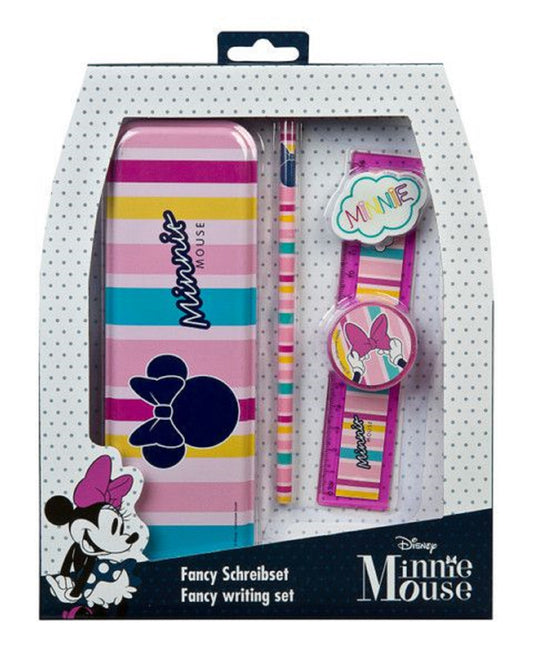 Minnie Mouse 5-teiliges Schreibwaren Set Für kreative Briefe und Zeichnungen