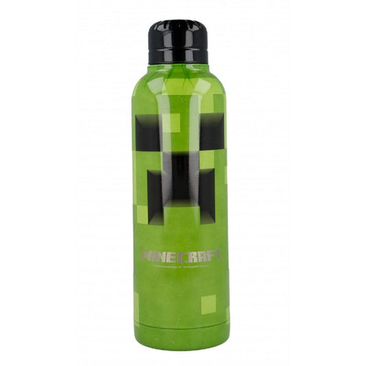 Minecraft Isolierte Edelstahl Trinkflasche Thermotrinkflasche 515 ml