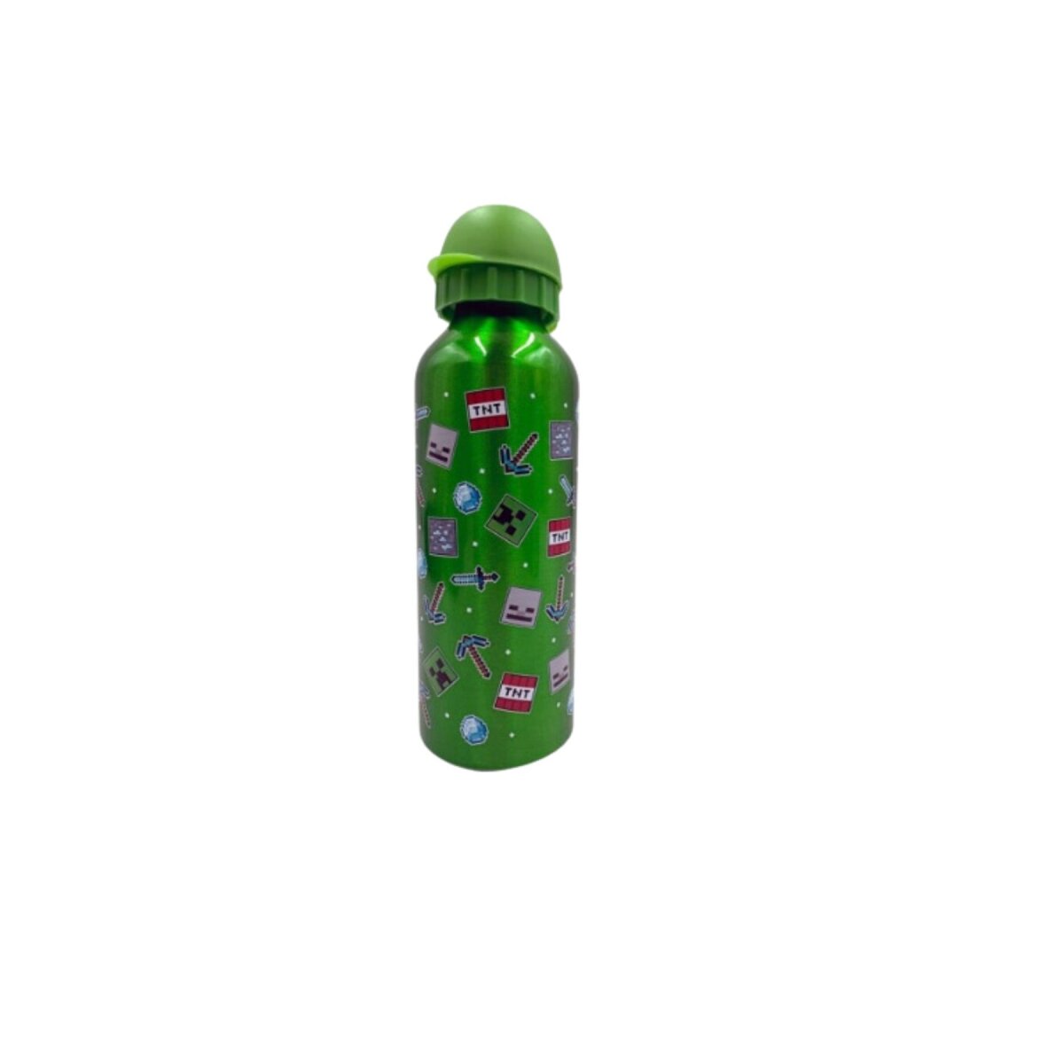Minecraft Trinkflasche - Robuste 500ml Flasche für unterwegs perfekt für Schule und Freizeit