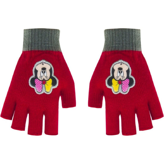 Minnie Maus Winterhandschuhe für Kinder Rote Onesize-Größe für maximalen Komfort