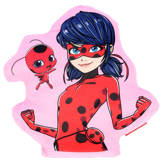 Miraculous Ladybug Kuschelkissen – Flauschiges Kopfkissen für Mädchen & Jungen