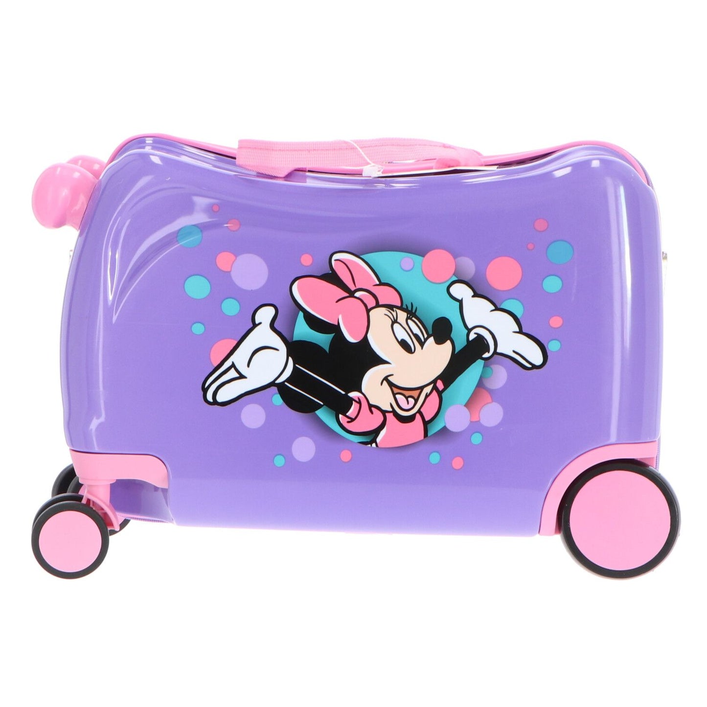 Disney Minnie Mouse Kinderkoffer zum Sitzen für Urlaub und Freizeit