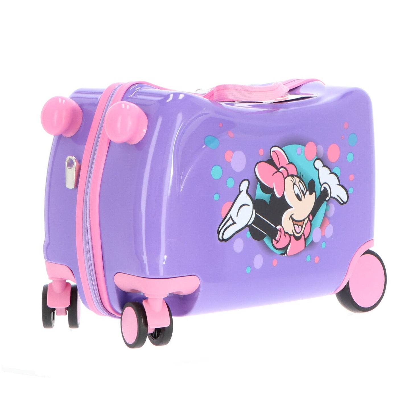 Disney Minnie Mouse Kinderkoffer zum Sitzen für Urlaub und Freizeit
