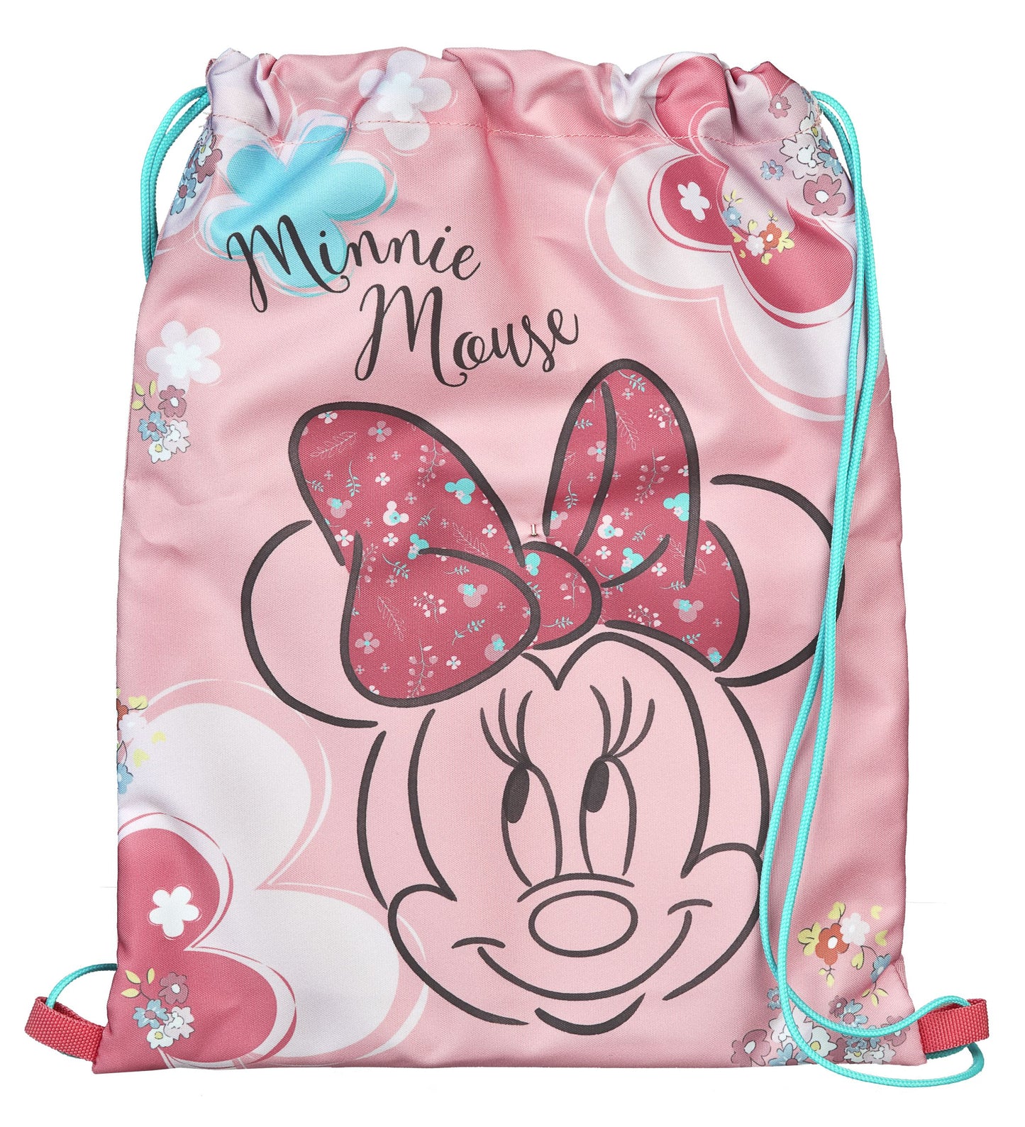 Disney Minnie Mouse Gymbag für Mädchen für Alltag und Aktivitäten 32 × 2 × 40 cm