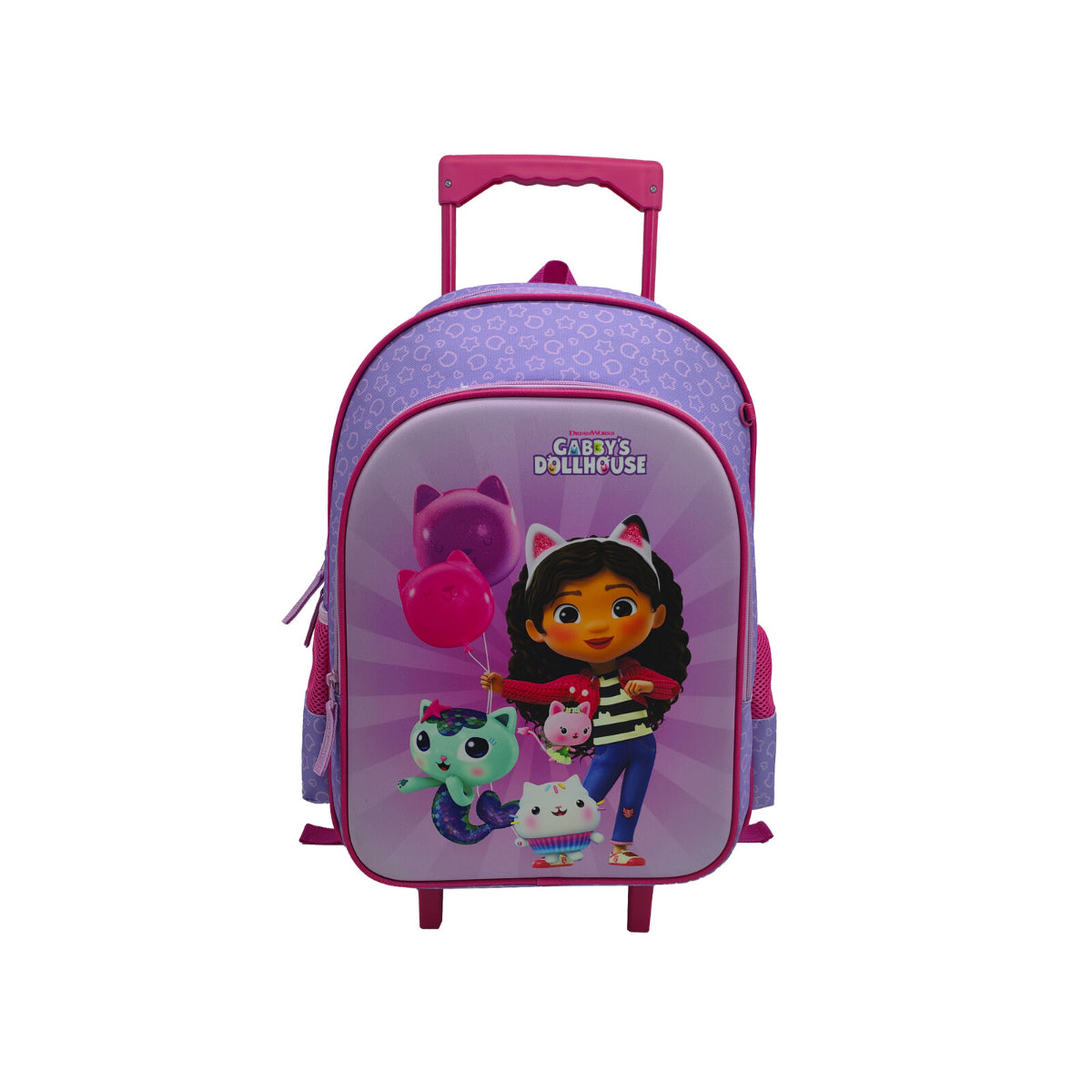 Gabby´s Dollhouse Schulset 3 tlg Trolley Rucksack Etui Lunchbag Schule 43 cm