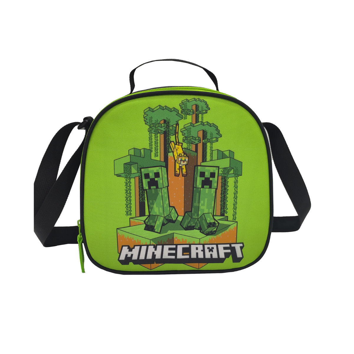 Minecraft Trolley Rucksack Set 3 Teile Schule Tasche Etui Lunchbag