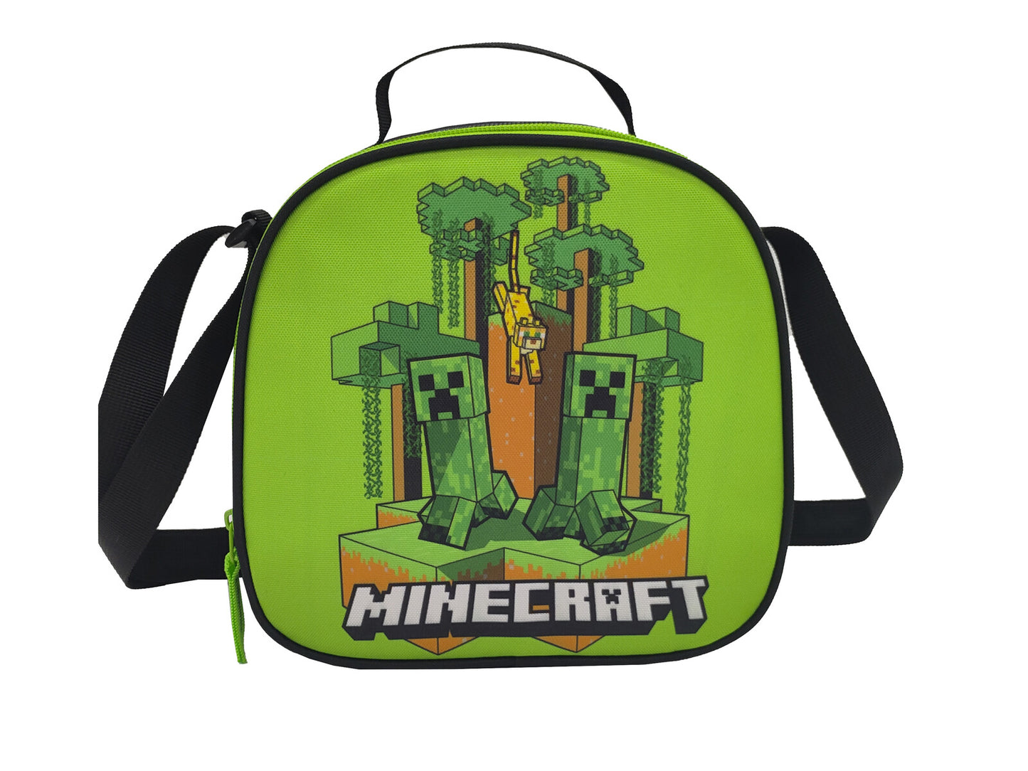 Minecraft Schulset 3 tlg Trolley Rucksack Etui Lunchbag Schule 43 cm