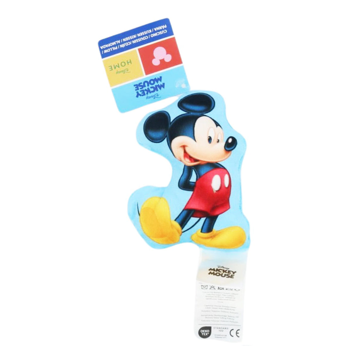 Disney Mickey Mouse Mini Kissen 15 cm 3D Motivkissen für Bett Sofa Kinderzimmer