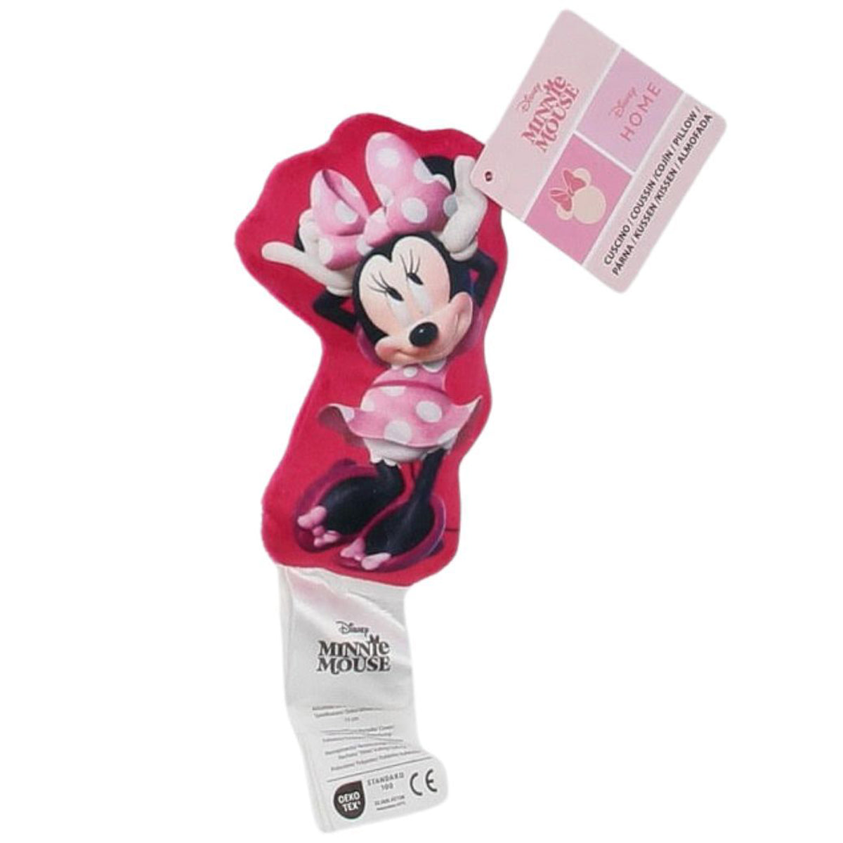 Disney Minnie Mouse Mini Kissen 15 cm 3D Motivkissen für Bett Sofa Kinderzimmer