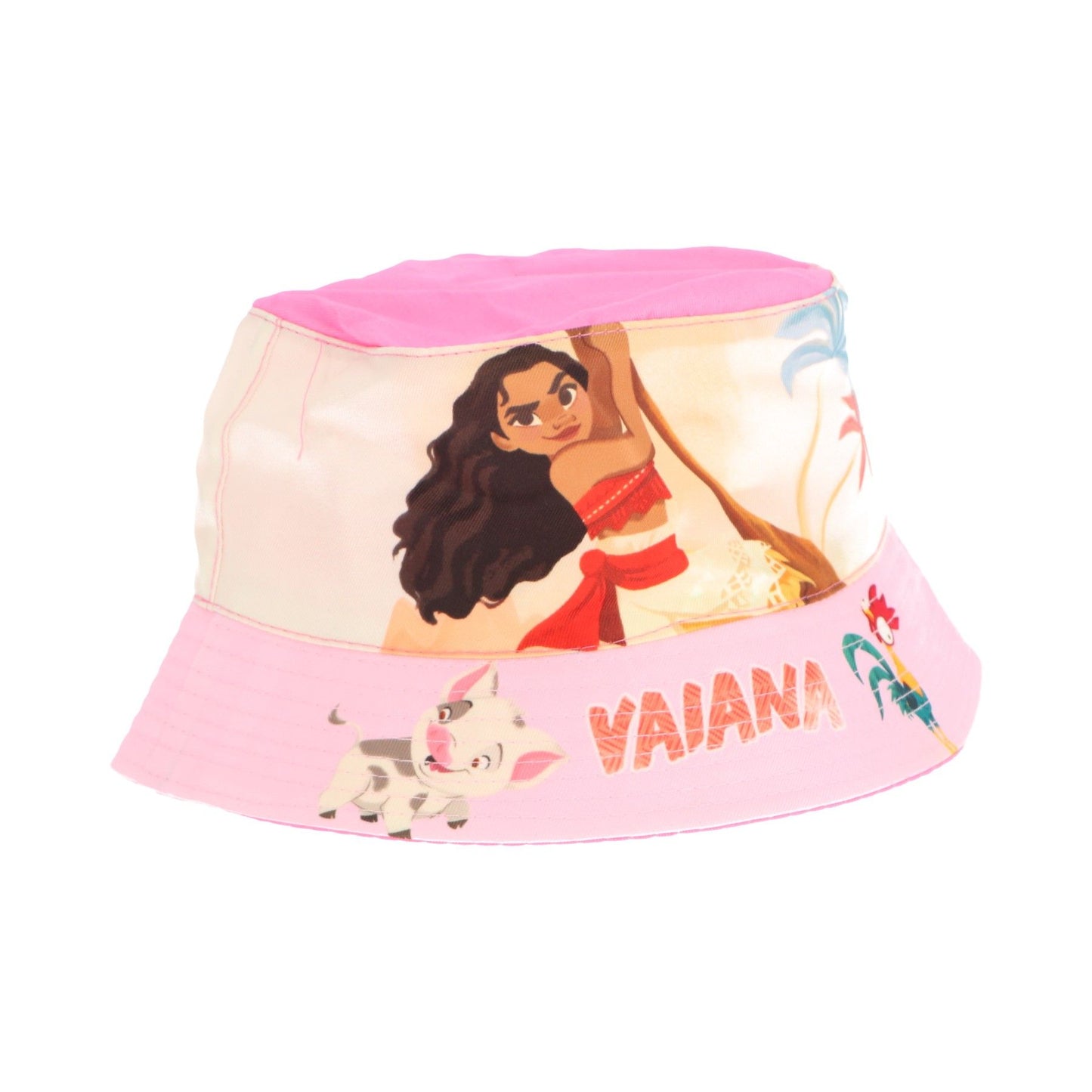 Disney Vaiana Sonnenhut für Kinder UV-Schutz Fischerhut & Strandhut