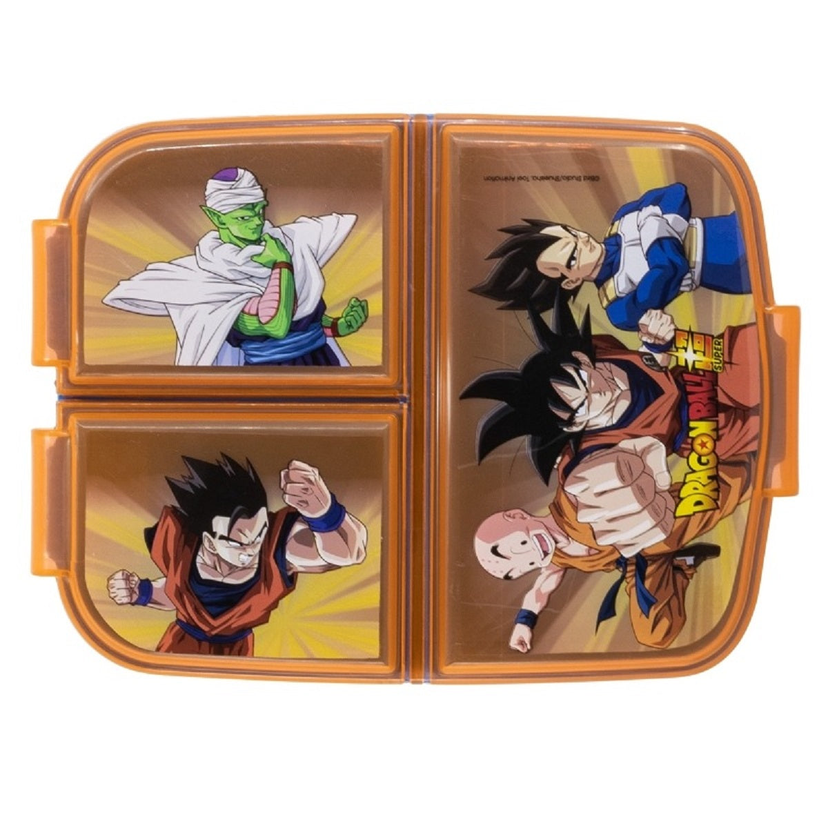 Dragon Ball Kinder Brotdose – Lunchbox mit 3 Fächern & tollem Design